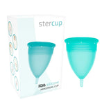 STERCUP - FDA SILIKON-MENSTRUALCUP AQUAMARIN - GRÖSSE S - Vanelion Paradise