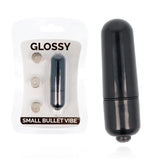 GLOSSY - KLEINE BULLET VIBE SCHWARZ - Vanelion Paradise