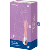 SATISFYER - LUFTPUMPE VIBRATOR 2 ROSA - Vanelion Paradise