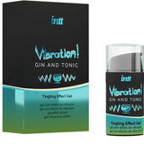 INTT - KRAFTVOLLES INTIMSTIMULIERENDES FLÜSSIGES VIBRATOR-GEL GIN & TONIC 15 ml - Vanelion Paradise