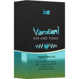 INTT - KRAFTVOLLES INTIMSTIMULIERENDES FLÜSSIGES VIBRATOR-GEL GIN & TONIC 15 ml - Vanelion Paradise