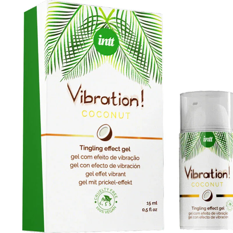 INTT - VIBRATIONSGEL, LEISTUNGSSTARKER STIMULIERENDER, VEGANER FLÜSSIGER VIBRATOR - Vanelion Paradise