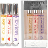 EYE OF LOVE - EOL PHR PARFUM 10 ML SET/3 - MORNING GLOW, ONE LOVE, AFTER DARK - Vanelion Paradise