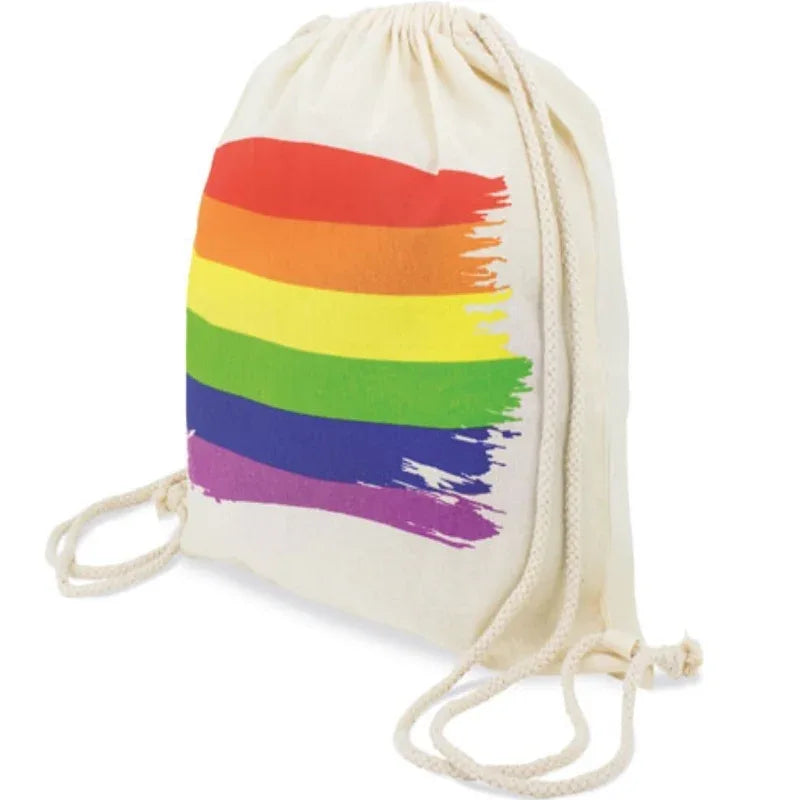 PRIDE - BAUMWOLL-RUCKSACK MIT LGBT-FLAGGE - Vanelion Paradise