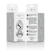 INTENSE - WHITE HEART ALUMINIUM METALL ANAL PLUG GRÖSSE S - Vanelion Paradise
