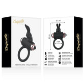 COQUETTE CHIC DESIRE - COCKRING MIT VIBRATOR SCHWARZ/ GOLD - Vanelion Paradise
