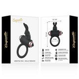 COQUETTE CHIC DESIRE - COCKRING MIT VIBRATOR SCHWARZ/ GOLD - Vanelion Paradise