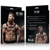 FETISH SUBMISSIVE ATTITUDE - VERSTELLBARER NEOPREN-BRUST-SPORTGURT FÜR MÄNNER - Vanelion Paradise