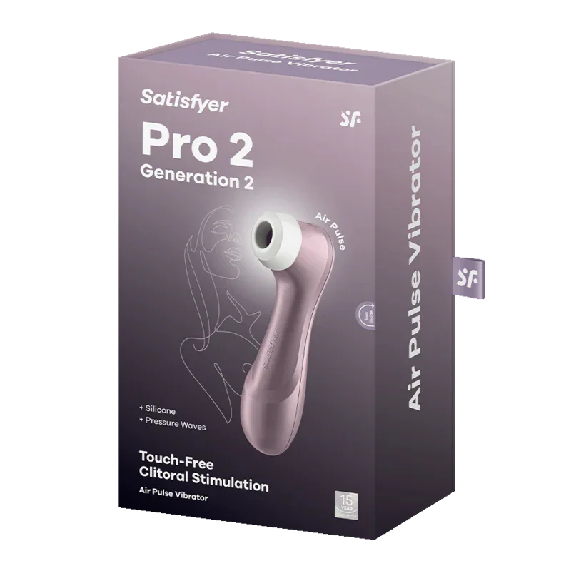 SATISFYER - PRO 2 LUFTPULSSTIMULATOR - Vanelion Paradise