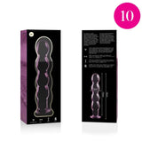 NEBULA SERIES BY IBIZA - MODELL 10 DILDO BOROSILIKATGLAS KLAR 16.5 CM -O- 3.5 CM - Vanelion Paradise