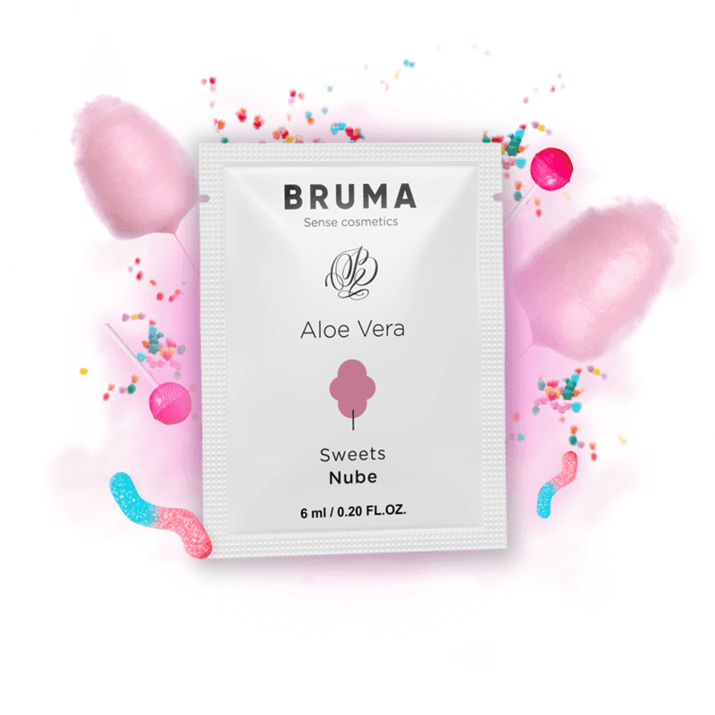 BRUMA - ALOE VERA GLEITGEL ZUCKERWATTE GESCHMACK 6 ML - Vanelion Paradise