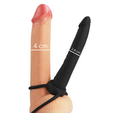 MYTHOLOGY - COBI ONYX ANAL DILDO MIT SCHWANZ- UND HODENRING 13 CM SILIKON - Vanelion Paradise