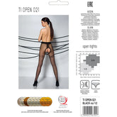 PASSION - TIOPEN 021 SCHWARZE STRUMPFHOSE 1/2 20 DEN - Vanelion Paradise