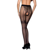 PASSION - TIOPEN 016 SCHWARZE STRUMPFHOSE 1/2 20 DEN - Vanelion Paradise