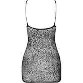 PASSION - BS096 SCHWARZER BODYSTOCKING, EINE GRÖSSE - Vanelion Paradise