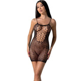 PASSION - BS096 SCHWARZER BODYSTOCKING, EINE GRÖSSE - Vanelion Paradise