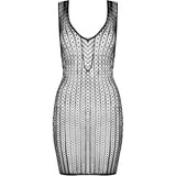 PASSION - BS097 SCHWARZER BODYSTOCKING, EINE GRÖSSE - Vanelion Paradise