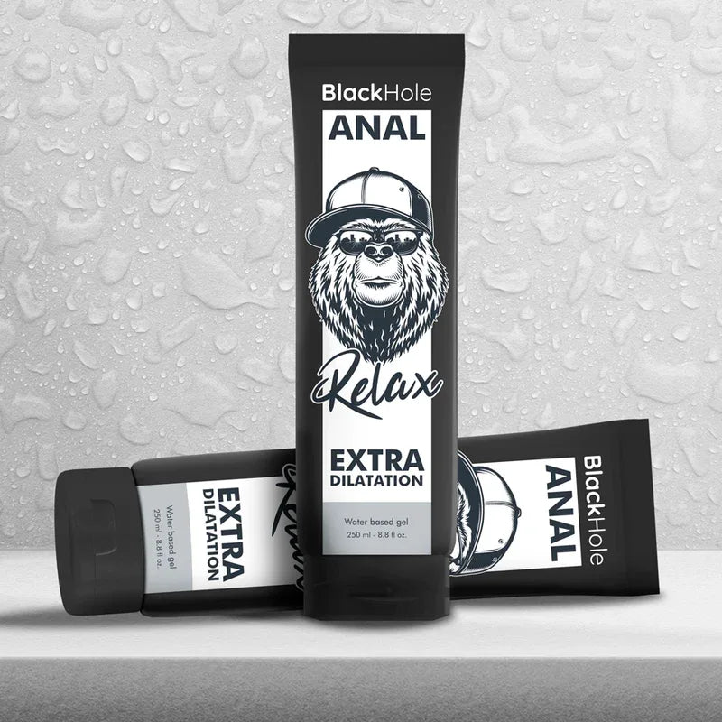 BLACK HOLE Anal Dilation Gel – wasserbasiert, 250 ml - Vanelion Paradise