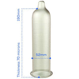 PASANTE - KONDOME MIT WÄRMEEFFEKT, BEUTEL 144 EINHEITEN - Vanelion Paradise