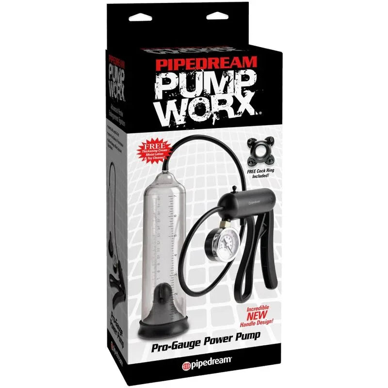 PUMP WORX - PRO-GAUGE KRAFTPUMPE TRANSPARENT - Vanelion Paradise