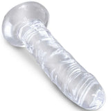 KING COCK - CLEAR REALISTISCHER PENIS 15.5 CM TRANSPARENT - Vanelion Paradise