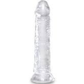 KING COCK - KLARER REALISTISCHER PENIS 19.7 CM TRANSPARENT - Vanelion Paradise