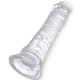 KING COCK - KLARER REALISTISCHER PENIS 19.7 CM TRANSPARENT - Vanelion Paradise