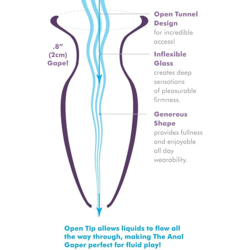 ANAL FANTASY ELITE COLLECTION - ANAL-GAPER-DILATOR FÜR ANFÄNGER, KRISTALLGRÖSSE S - Vanelion Paradise