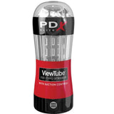 PDX ELITE - STROKER VIEWTUBE CONTROL SAUG TRANSPARENT - Vanelion Paradise