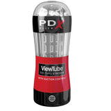 PDX ELITE - STROKER VIEWTUBE CONTROL SAUG TRANSPARENT - Vanelion Paradise