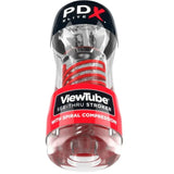 PDX ELITE - STROKER VIEWTUBE 2 SPIRALKOMPRESSION TRANSPARENT - Vanelion Paradise