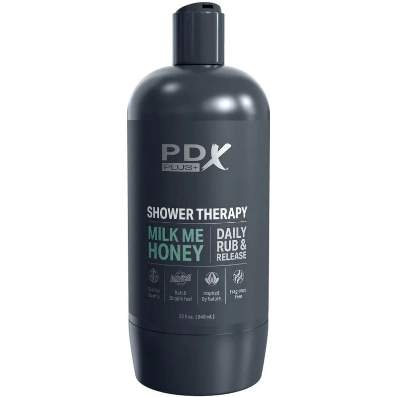 PDX PLUS - STROKER MASTURBATOR DISKRETES FLASCHENDESIGN MILK ME HONEY SHAMPOO - Vanelion Paradise