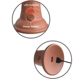 KING COCK - ELITE REALISTISCHER DILDO MIT VIBRATION UND SILIKON 15.2 CM KARAMELL - Vanelion Paradise