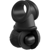 KING COCK - ELITE DELUXE VERSTELLBARES HARNESS-KIT RING MIT HODEN & DILDO 20.3 CM - Vanelion Paradise