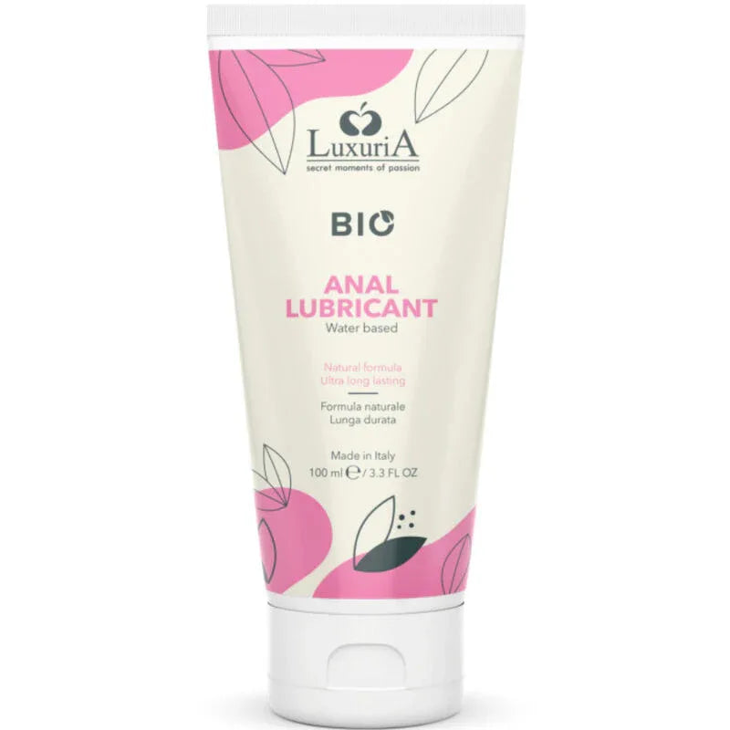 Luxuria BIO Anal Gleitgel 100 ml – wasserbasiert, latexkompatibel, sanft - Vanelion Paradise