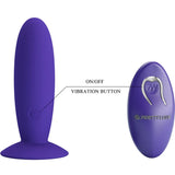 PRETTY LOVE - JUGENDPLUG ANALVIBRATOR MIT FERNBEDIENUNG VIOLETT - Vanelion Paradise