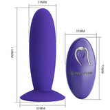 PRETTY LOVE - JUGENDPLUG ANALVIBRATOR MIT FERNBEDIENUNG VIOLETT - Vanelion Paradise