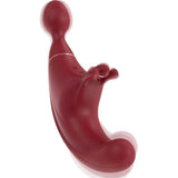 ADRIEN LASTIC FUSION TRIPLE CLITORIS STIMULATOR & G-SPOT RED - Vanelion Paradise