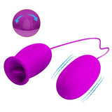 PRETTY LOVE - DAISY DUAL EGG WIEDERAUFLADBARER VIBRATOR LILA - Vanelion Paradise