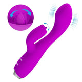 PRETTY LOVE - GLORIA WIEDERAUFLADBARER KANINCHENVIBRATOR, WASSERDICHT, LILA - Vanelion Paradise