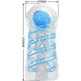 PRETTY LOVE - KLEINER MASTURBATOR MIT BLAUEN SPIRALEN - Vanelion Paradise