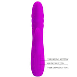 PRETTY LOVE Melanie Kaninchenvibrator Lila – 12 Modi, 4 Schubfunktionen - Vanelion Paradise