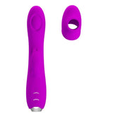 PRETTY LOVE - REGINA WIEDERAUFLADBARER VIBRATOR-SAUGER LILA - Vanelion Paradise