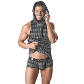 ANAIS MEN - AEGIS KAPUZEN-T-SHIRT S - Vanelion Paradise