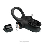 PRETTY LOVE - VIBRATORRING II FÜR DEN SCHWARZEN PENIS - Vanelion Paradise