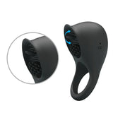 PRETTY LOVE - VIBRIERENDER PENISRING MIT SCHWARZER ZUNGE - Vanelion Paradise