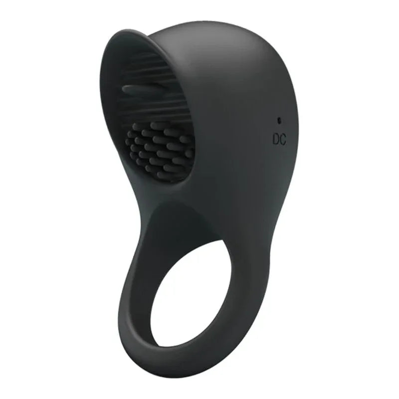 PRETTY LOVE - VIBRIERENDER PENISRING MIT SCHWARZER ZUNGE - Vanelion Paradise