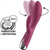 SATISFYER - SPINNING RABBIT 1 STIMULATION DER KLITORIS UND DES G-PUNKTS - Vanelion Paradise