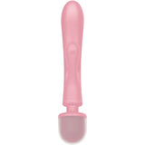 SATISFYER - TRIPLE LOVER RABBIT VIBRATOR MASSAGER ROSA - Vanelion Paradise