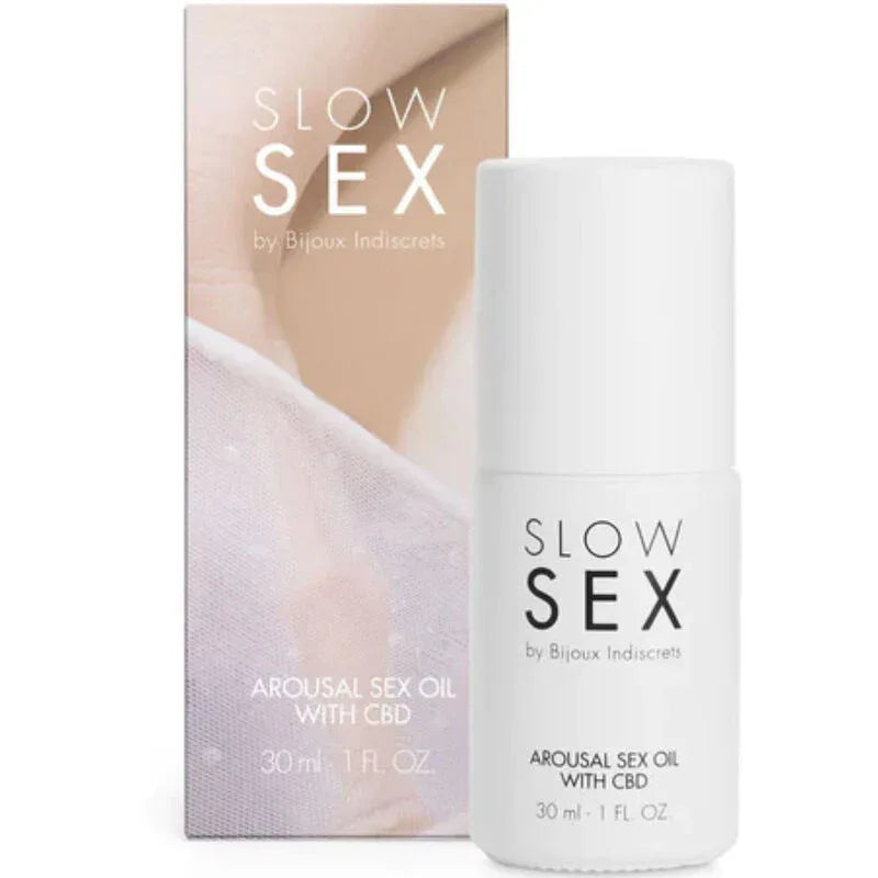 BIJOUX - SLOW SEX SEXUELLES MASSAGEÖL MIT CBD 30 ML - Vanelion Paradise